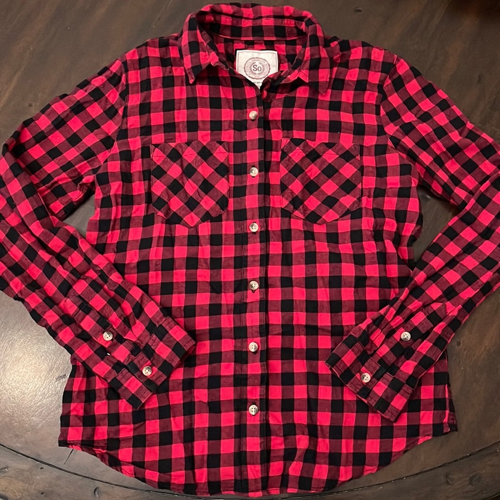 Black and Red Flannel